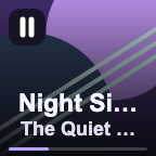 Illustrative now-playing key: Night Signals by The Quiet Hours.